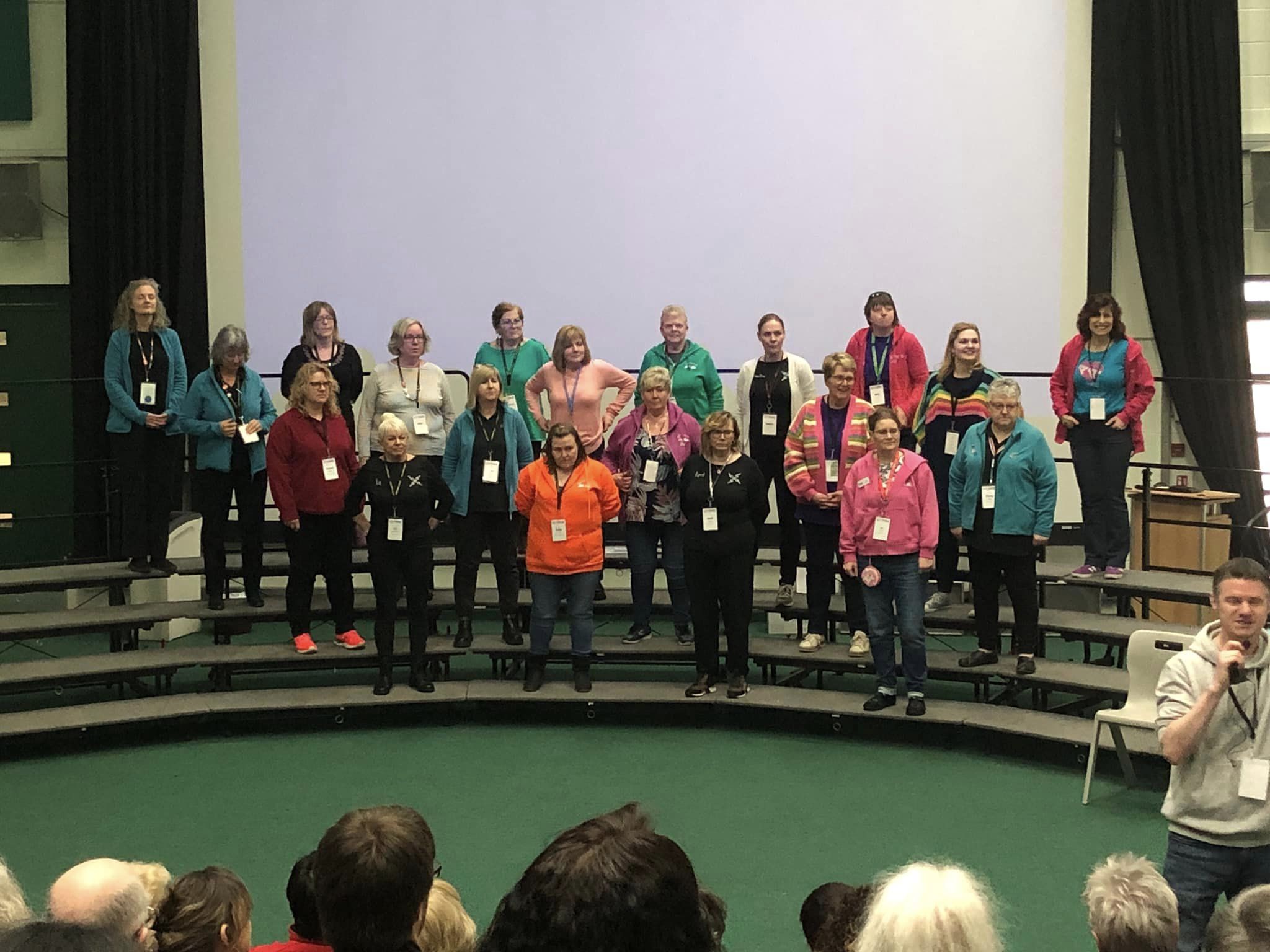 Rhapsody had a large contingent at the recent LABBS Education Day Rhapsody had a large contingent at the recent LABBS Education Day